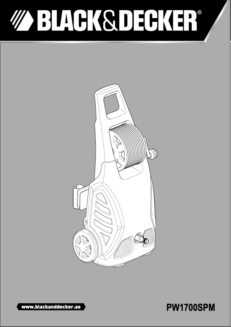 Página nº 1 - Manual de usuario Black & Decker PW1700SPM
