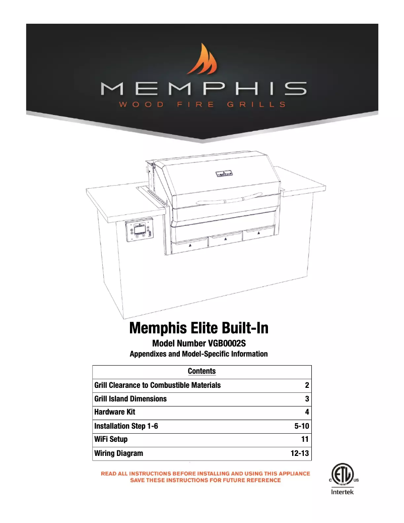 Imagen de la primera página del manual del dispositivo VGB0002S