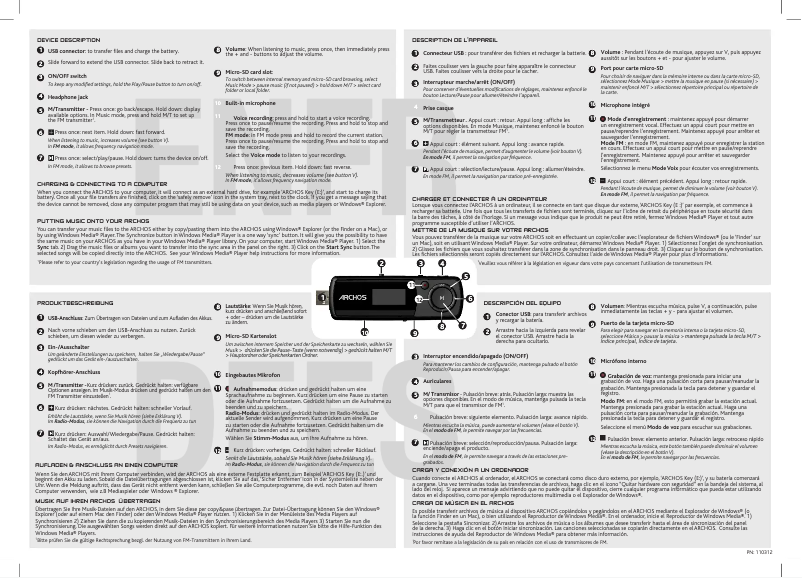 Página nº 1 - Manual de usuario Archos Key
