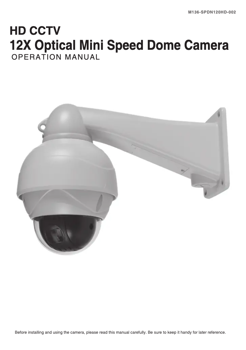 Página 1 del manual Manual de usuario KT&C KPT-SPDN120HD