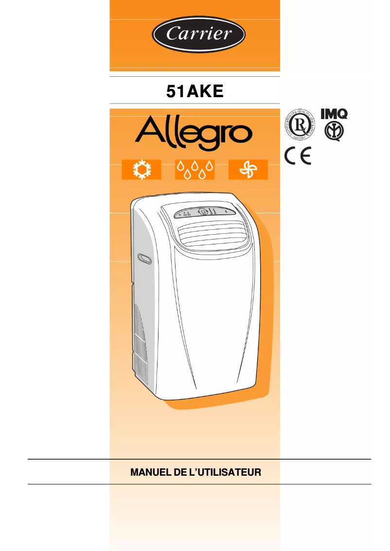 Imagen de la primera página del manual del dispositivo Allegro 51AKE075