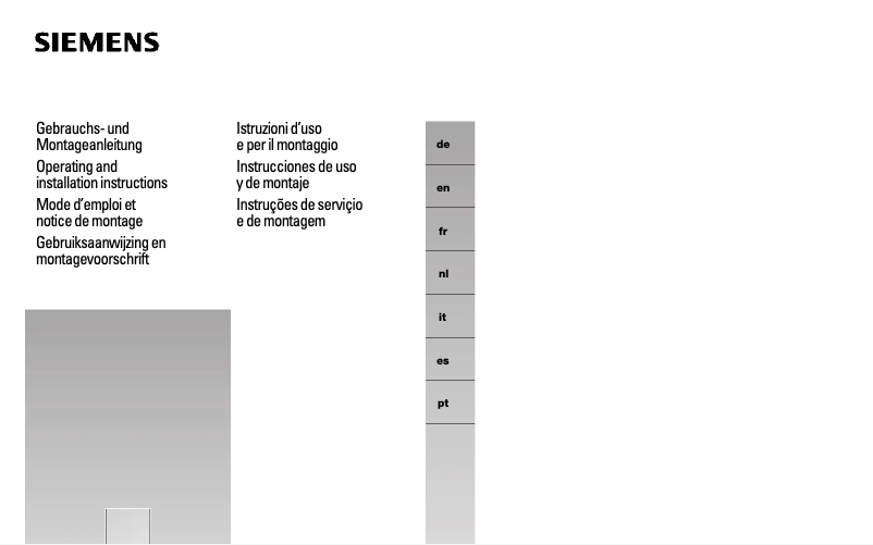 Imagen de la primera página del manual del dispositivo LF957GA60