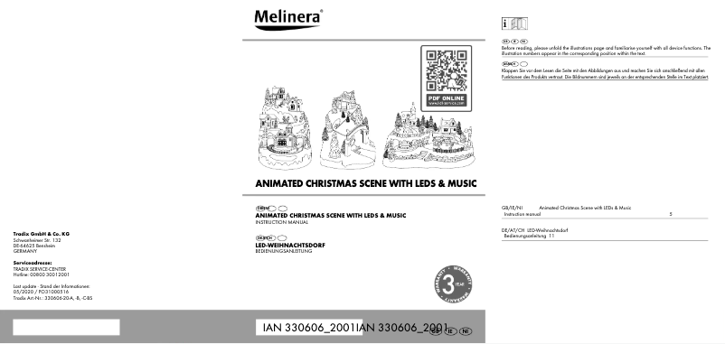 Página 1 del manual Manual de usuario Melinera IAN 330606