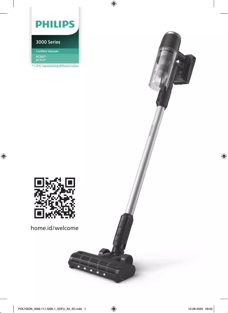 Página 1 del manual Manual de usuario Philips 3000 Series XC3031