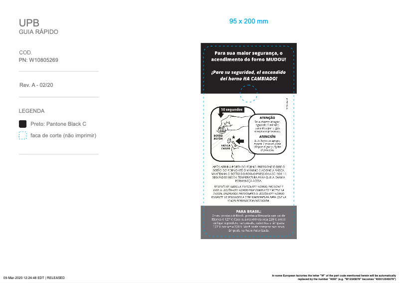 Imagen de la primera página del manual del dispositivo CFO4VBE