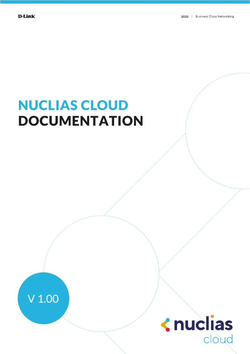 Imagen de la primera página del manual del dispositivo DBA-1510P