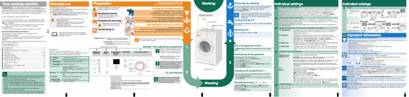 Imagen de la primera página del manual del dispositivo Classixx 7 WAE24369