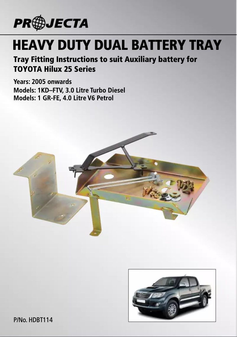 Página 1 del manual Manual de usuario Projecta HDBT114