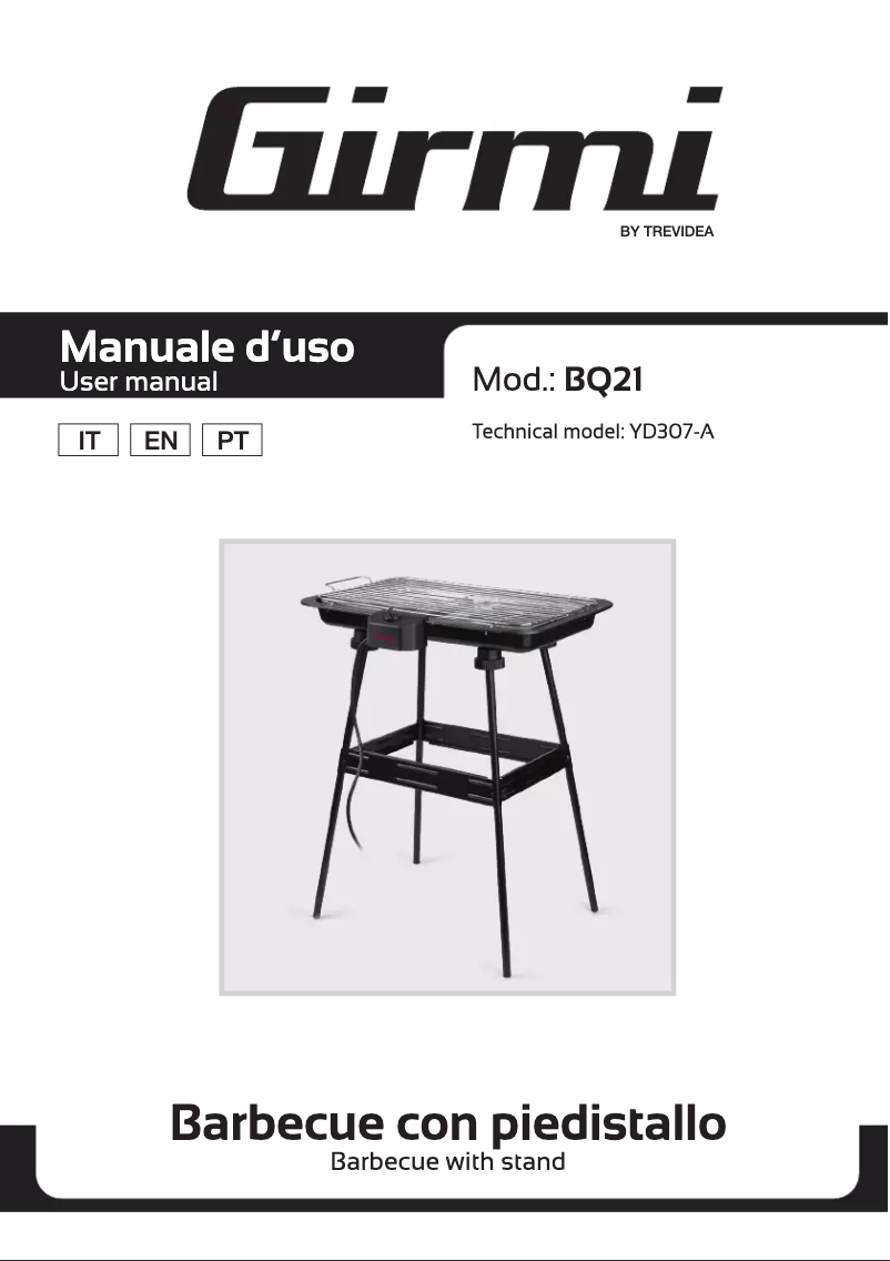 Imagen de la primera página del manual del dispositivo BQ21