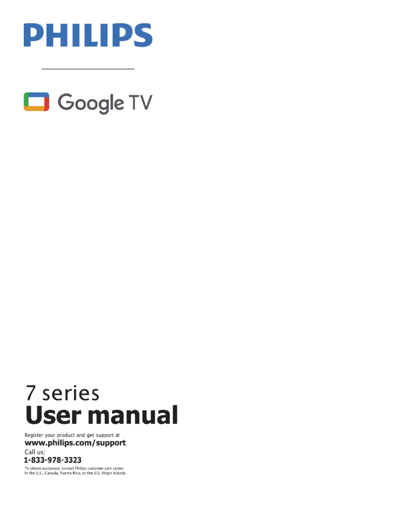 Imagen de la primera página del manual del dispositivo 70PUL7553