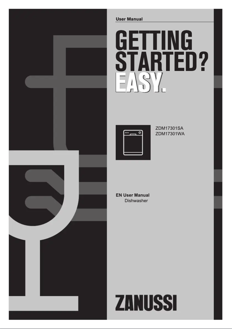 Imagen de la primera página del manual del dispositivo ZDM17301WA