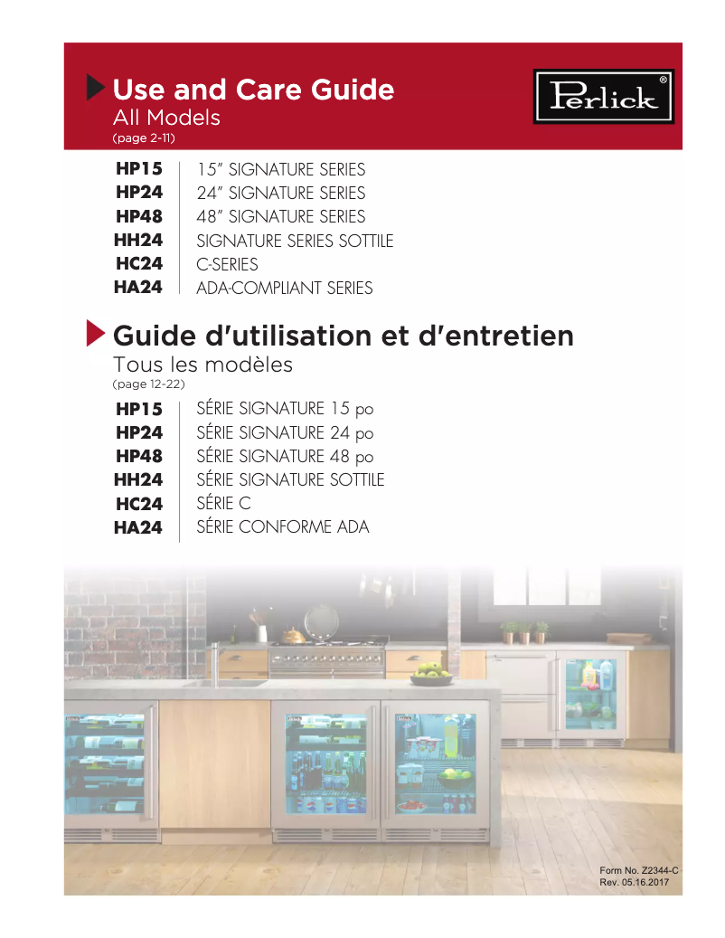 Imagen de la primera página del manual del dispositivo C-Series HC24TB-3-1L2