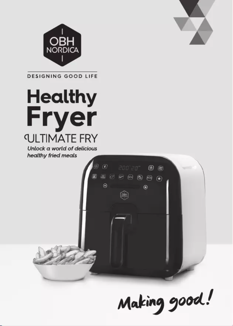 Página nº 1 - Manual de usuario OBH Nordica Ultimate Fry