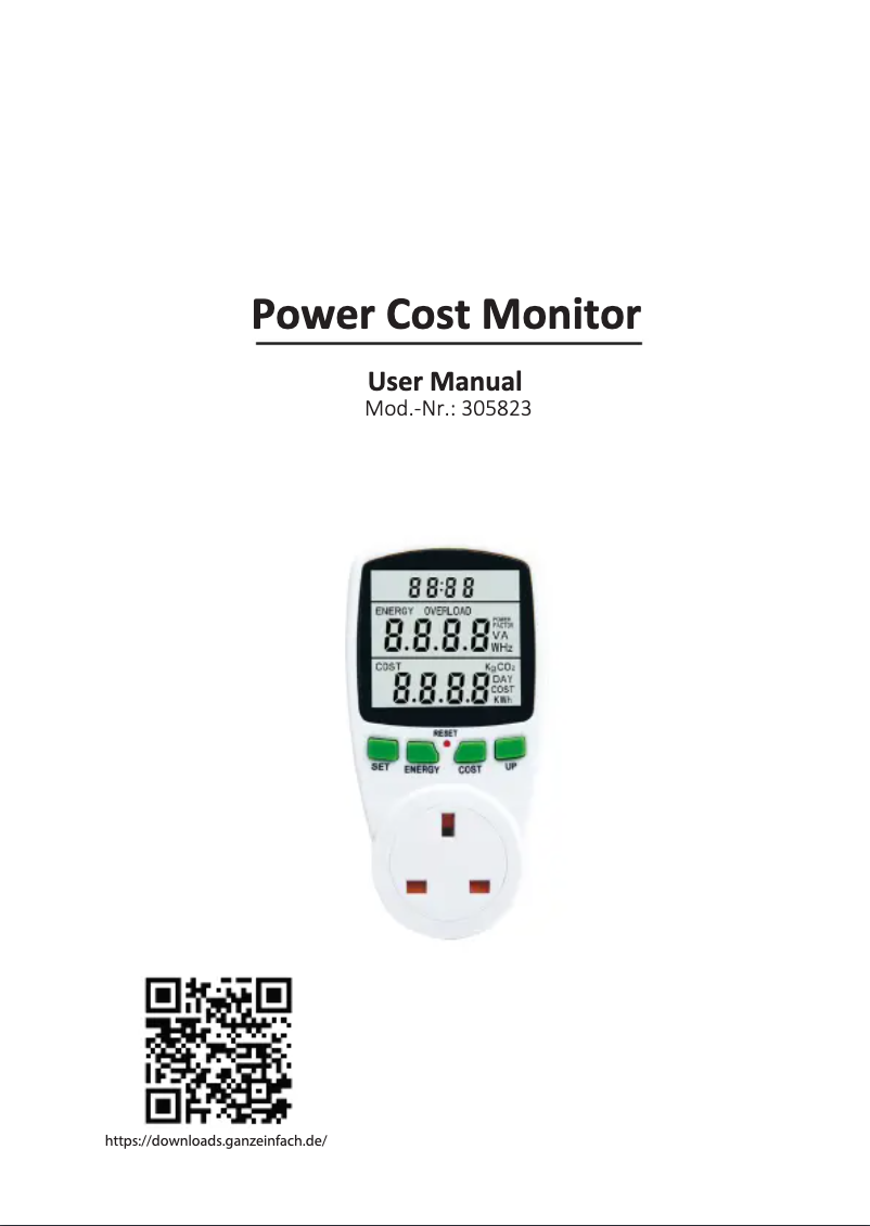 Página 1 del manual Manual de usuario Arendo 305823