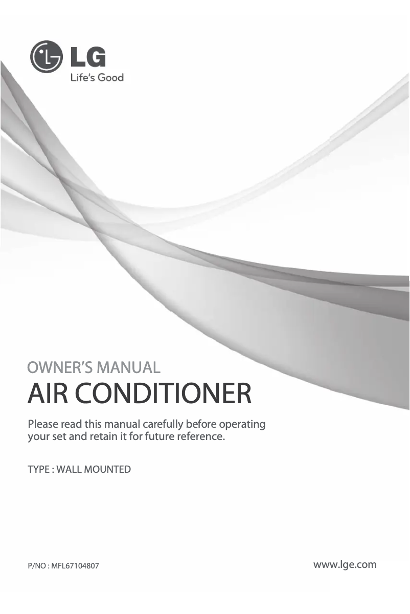 Página 1 del manual Manual de usuario LG V24CDT