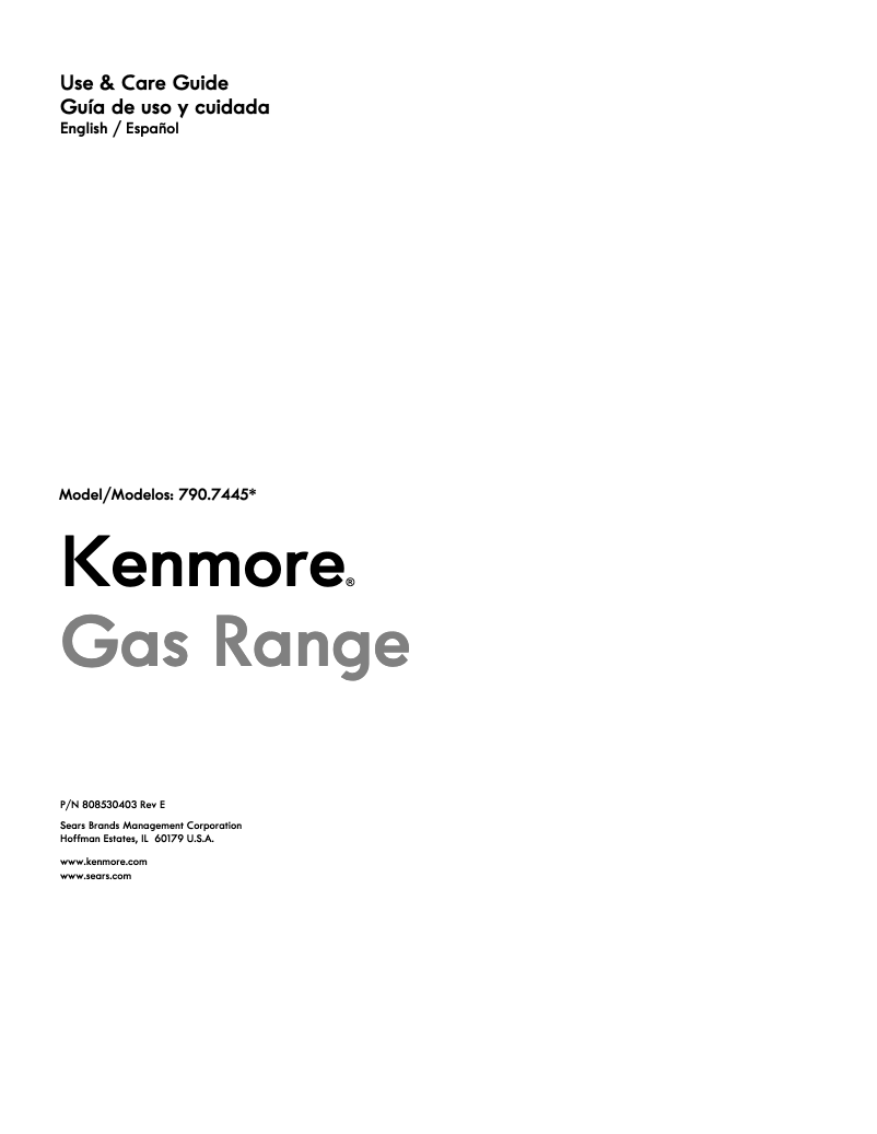 Imagen de la primera página del manual del dispositivo 74459