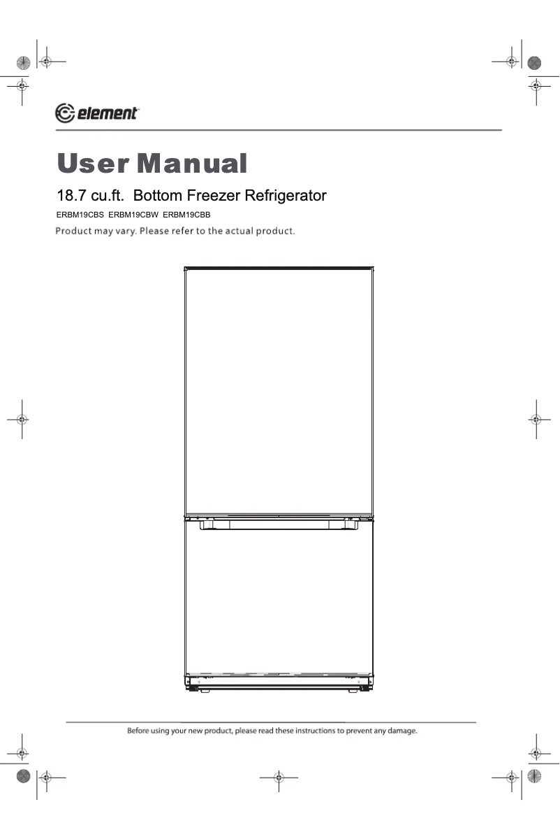 Imagen de la primera página del manual del dispositivo ERBM19CBB