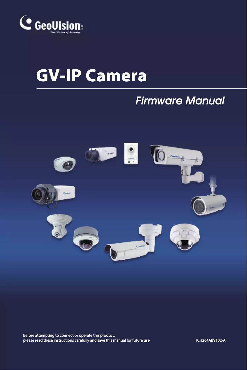 Página 1 del manual Manual de usuario Geovision GV-BX5300