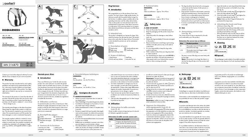 Imagen de la primera página del manual del dispositivo IAN 316870