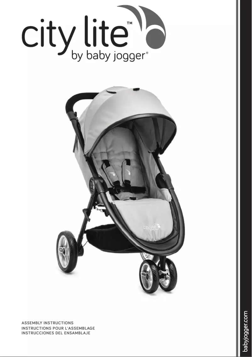 Página 1 del manual Manual de usuario Baby Jogger City Lite