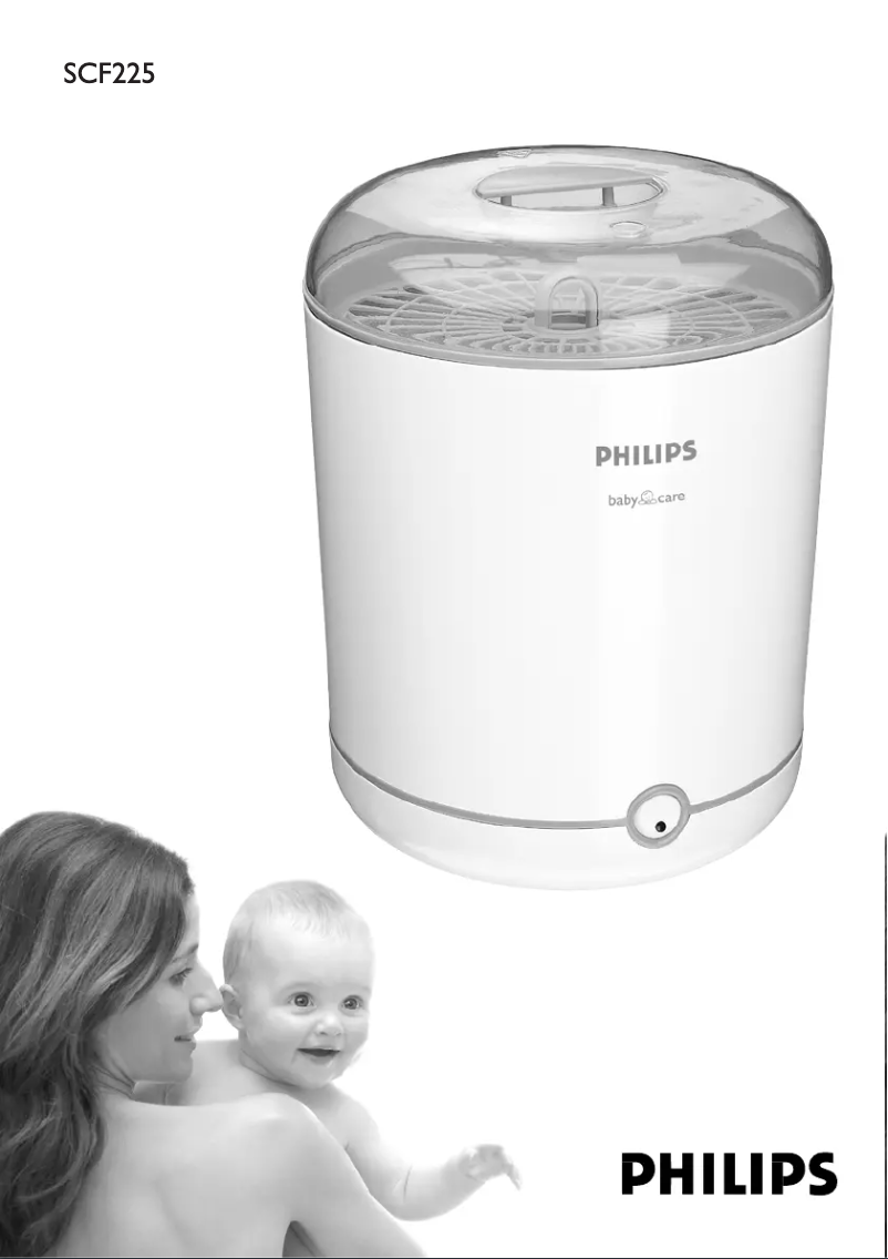 Imagen de la primera página del manual del dispositivo SCF225