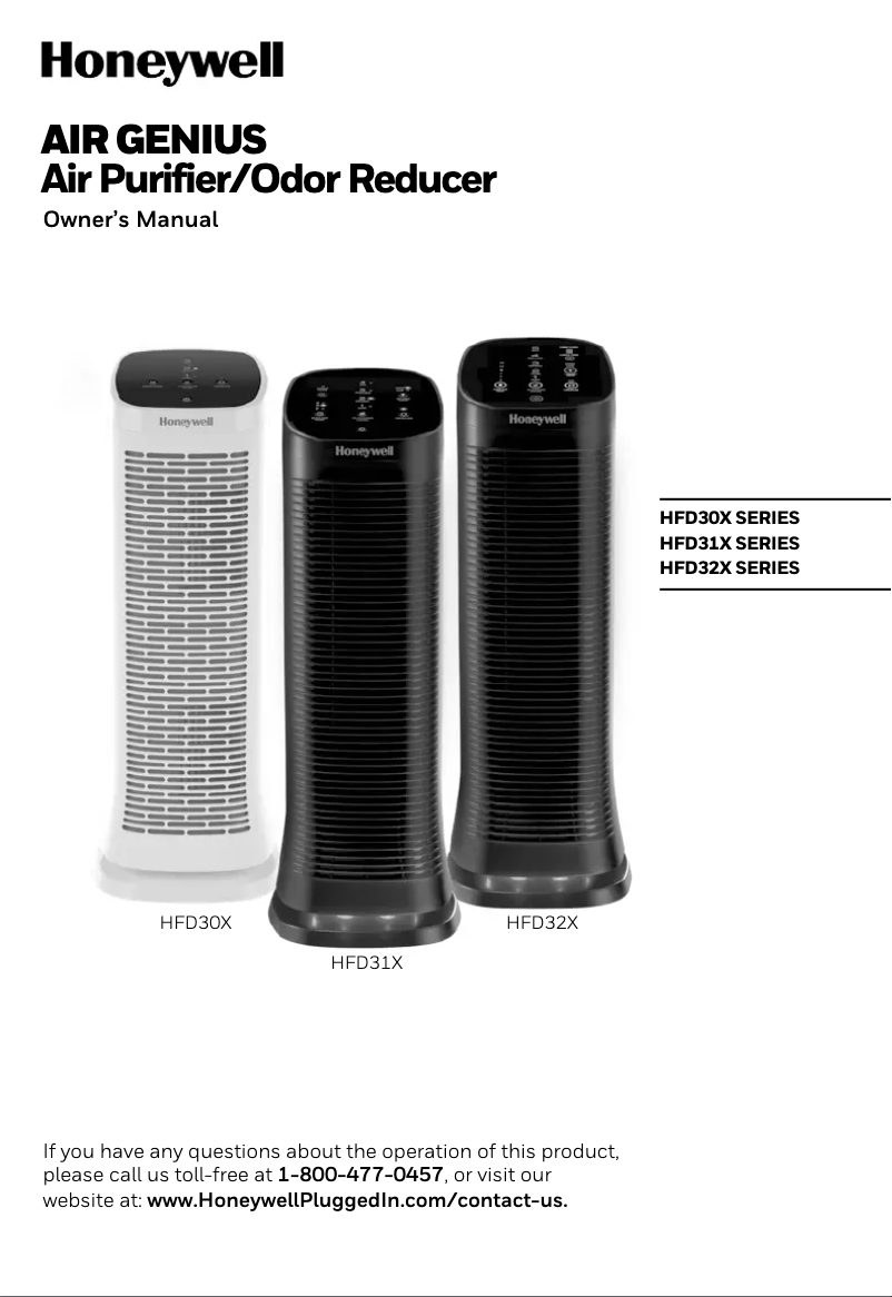 Página 1 del manual Manual de usuario Honeywell AirGenius 5