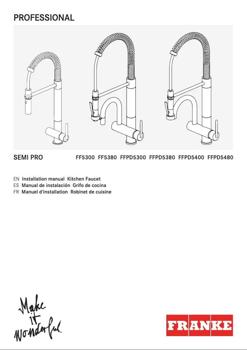 Imagen de la primera página del manual del dispositivo FFPD5380