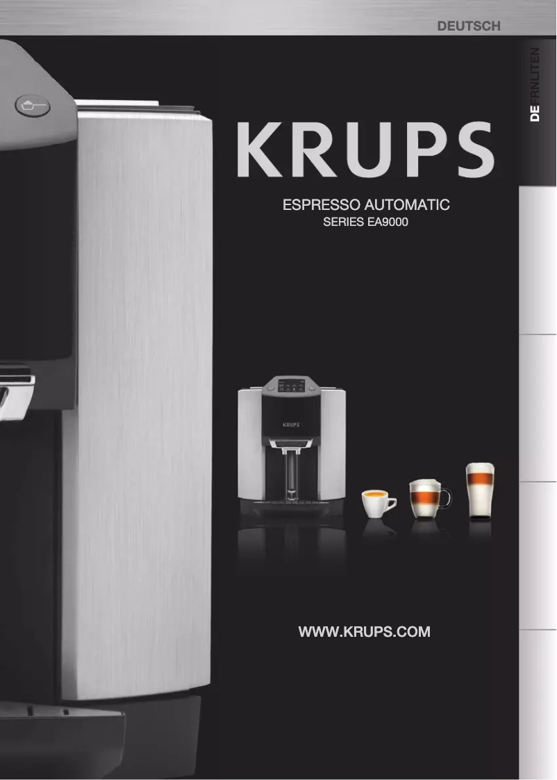 Página 1 del manual Manual de usuario Krups EA9000