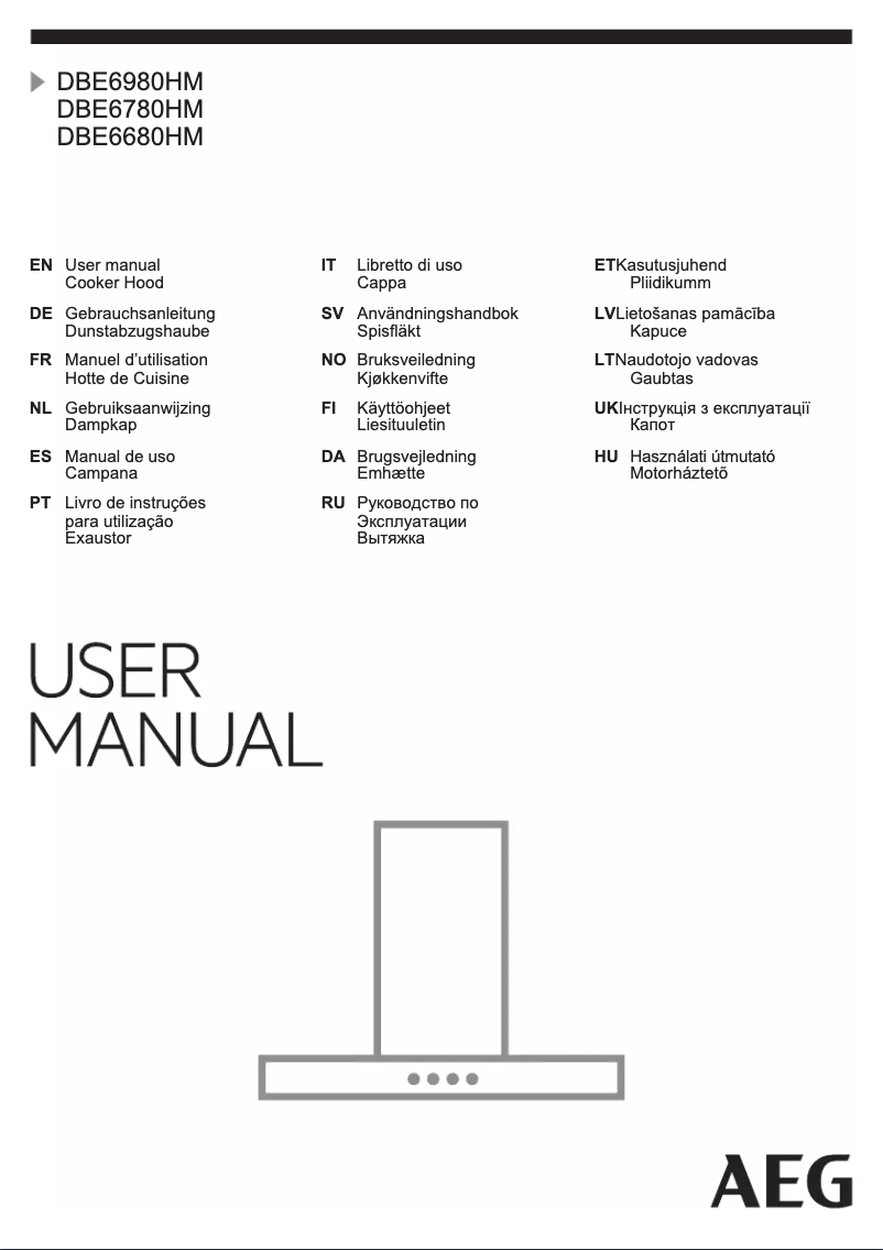 Imagen de la primera página del manual del dispositivo DBE6780HM