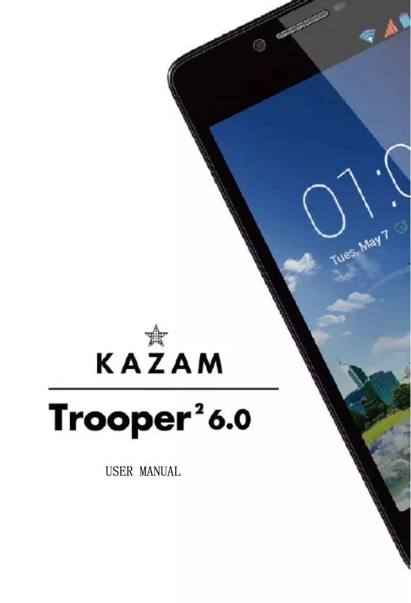Página 1 del manual Manual de usuario Kazam Trooper2 6.0