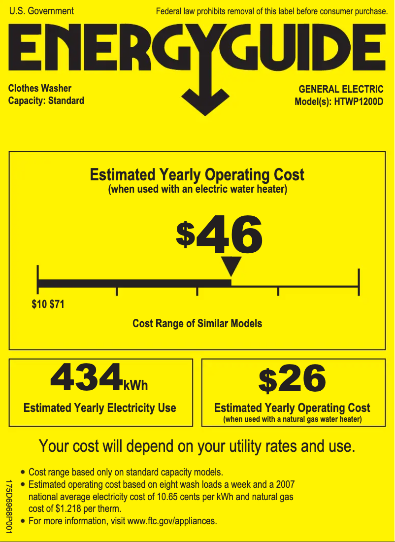 Imagen de la primera página del manual del dispositivo HTWP1200DWW