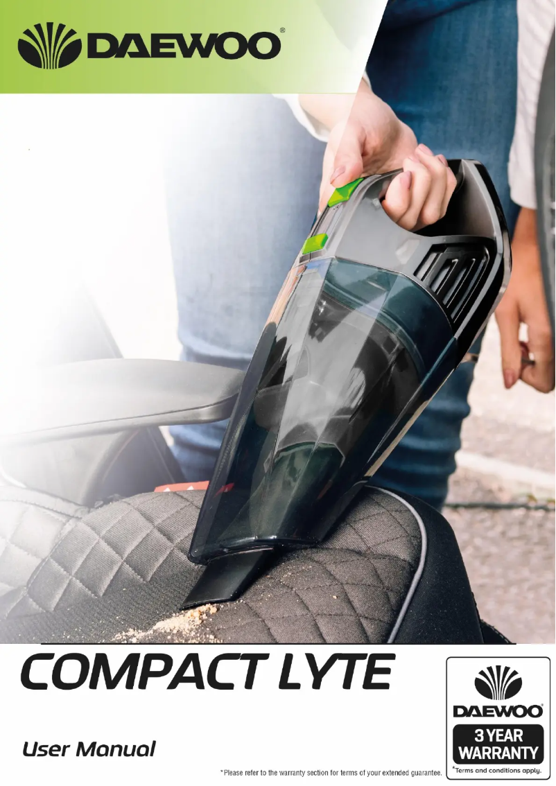 Página 1 del manual Manual de usuario Daewoo Compact Lyte FLR00006