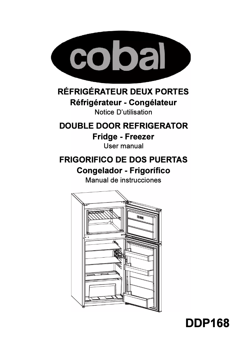 Página 1 del manual Manual de usuario Cobal DDP168