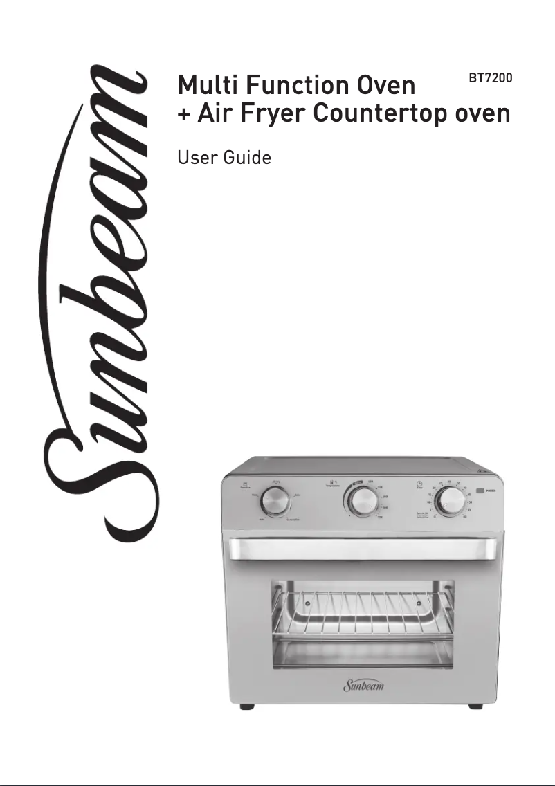 Página 1 del manual Manual de usuario Sunbeam BT7200