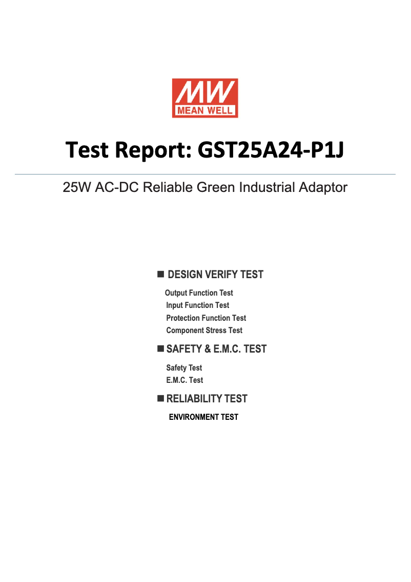 Imagen de la primera página del manual del dispositivo GST25A24-P1J