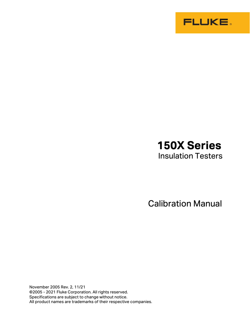 Página 1 del manual Manual de usuario Fluke 1503