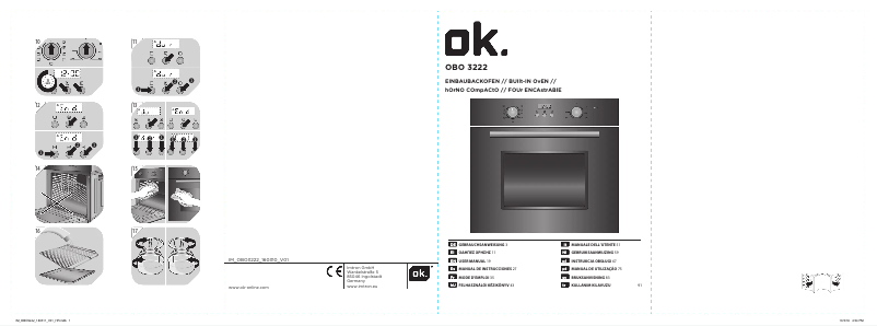 Imagen de la primera página del manual del dispositivo OBO 3222