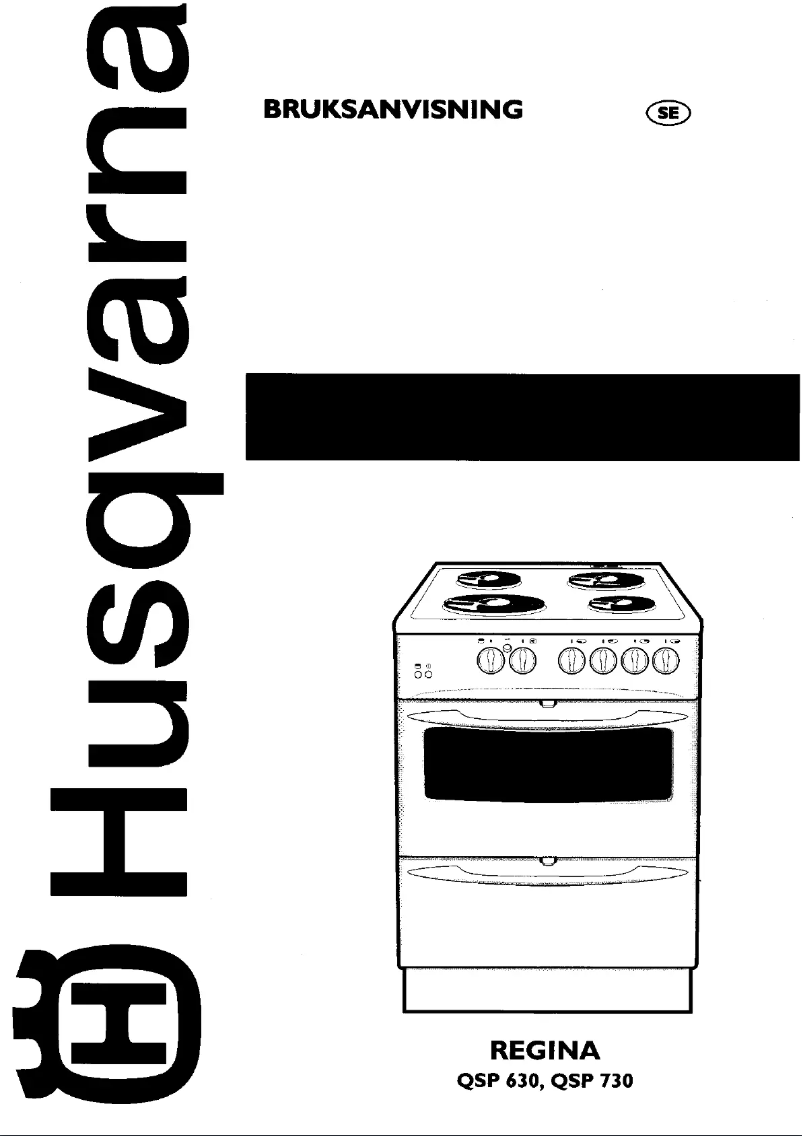 Página 1 del manual Manual de usuario Husqvarna Regina QSP730