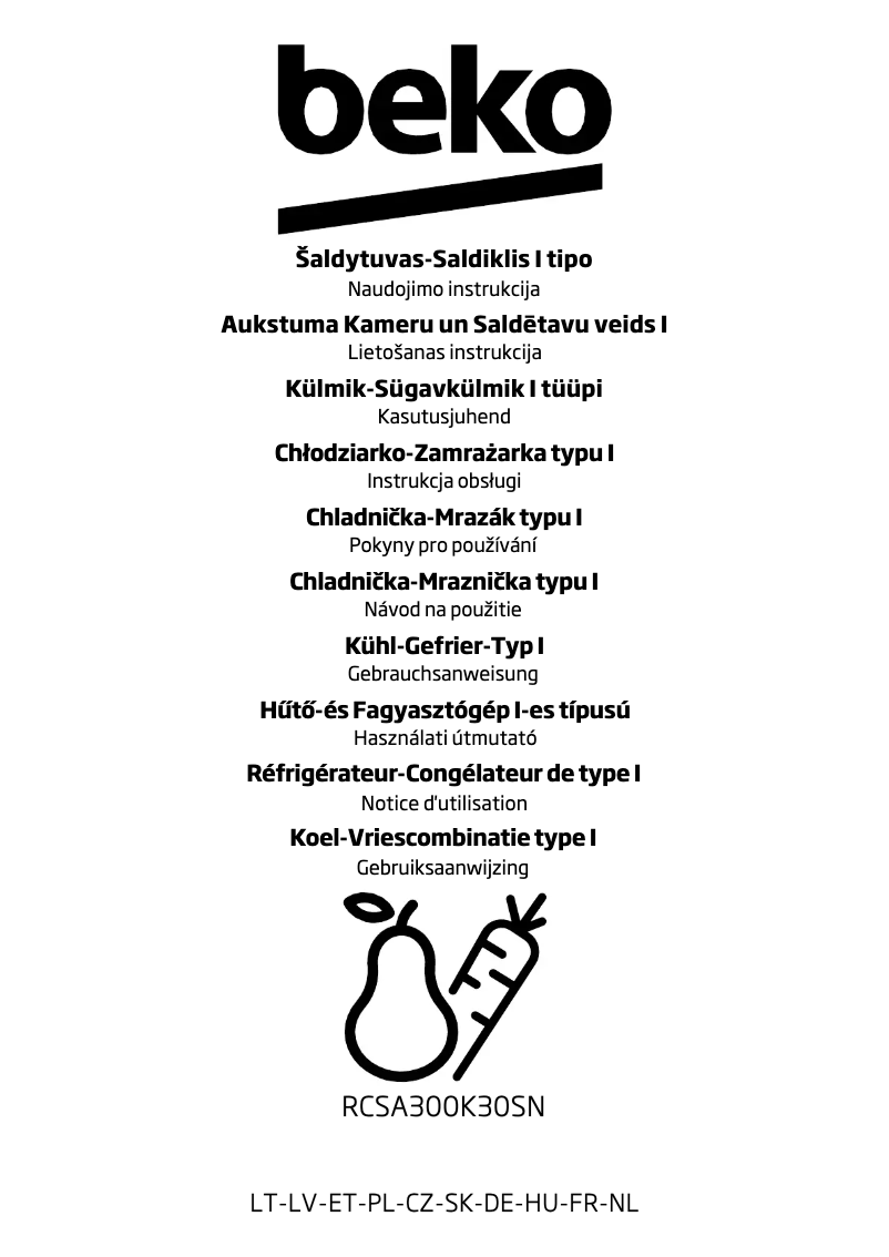 Imagen de la primera página del manual del dispositivo Elite 500 ODD