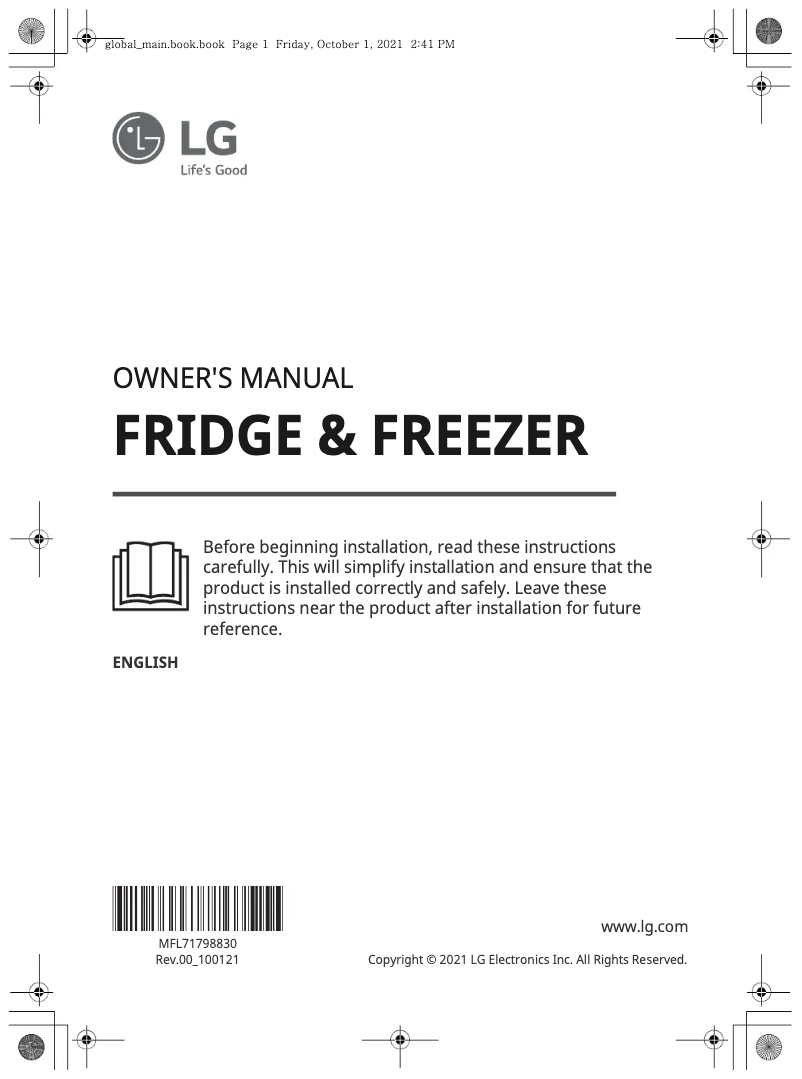 Imagen de la primera página del manual del dispositivo GS-B6432WB