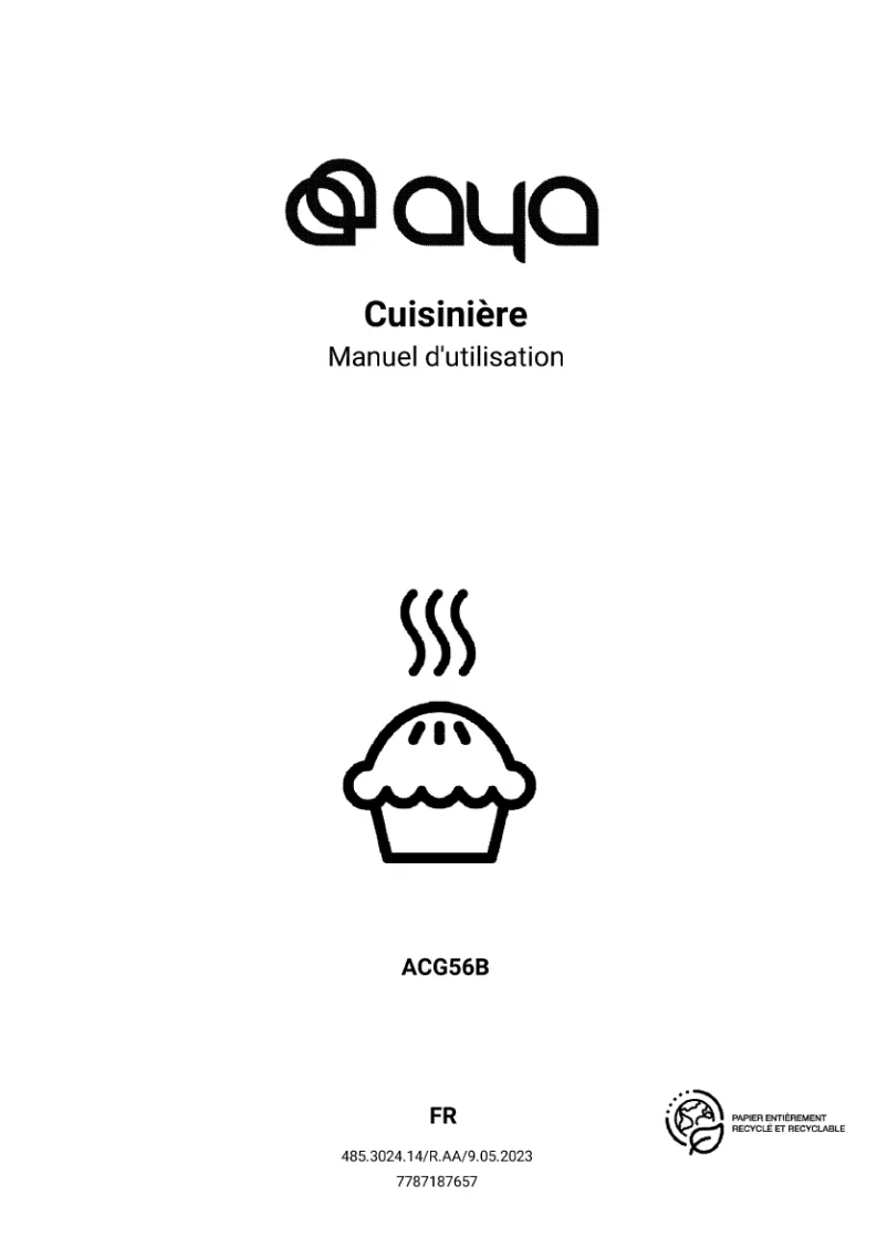 Página 1 del manual Manual de usuario AYA ACG56B