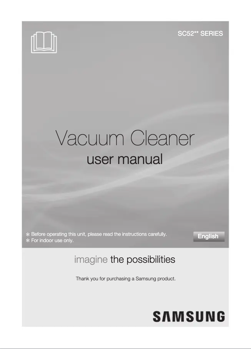 Página 1 del manual Manual de usuario Samsung SC52U0