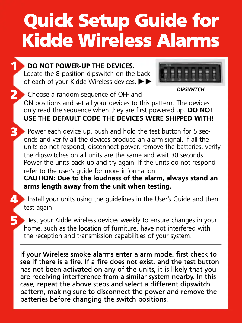 Página 1 del manual Manual de usuario Kidde RF-SM-ACDC