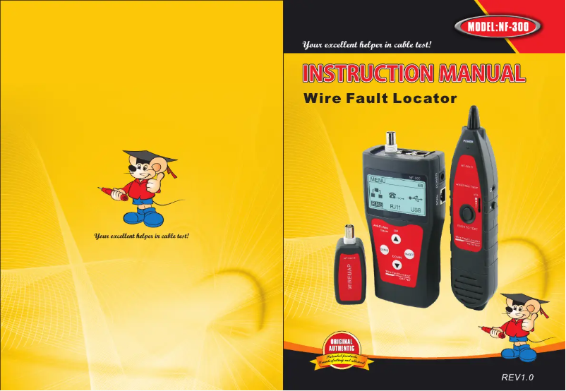 Página 1 del manual Manual de usuario Noyafa NF-300