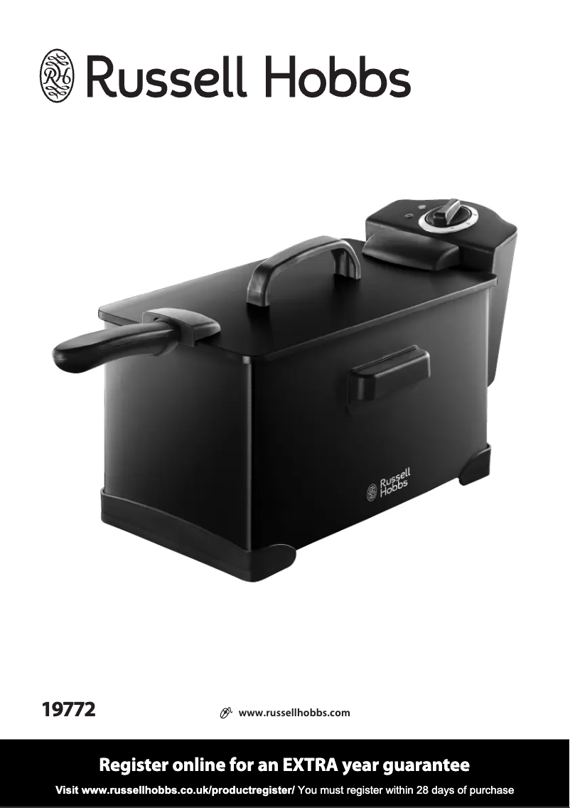 Imagen de la primera página del manual del dispositivo 19772