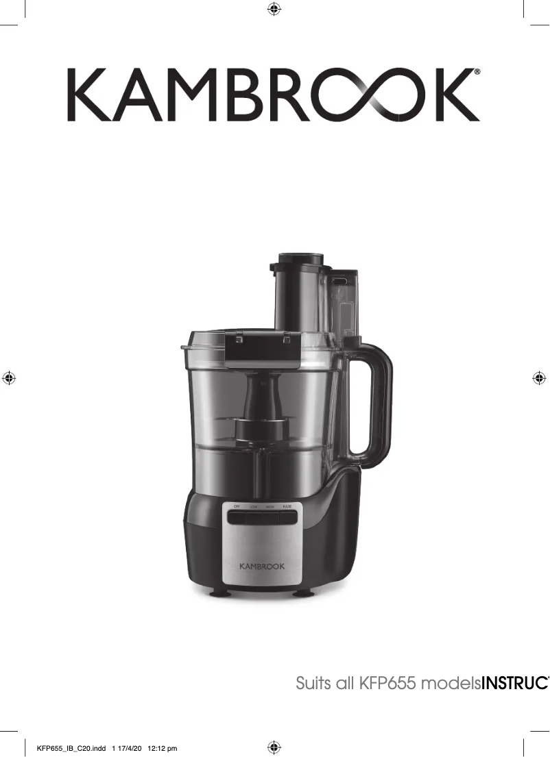 Página 1 del manual Manual de usuario Kambrook Snap & Seal KFP655