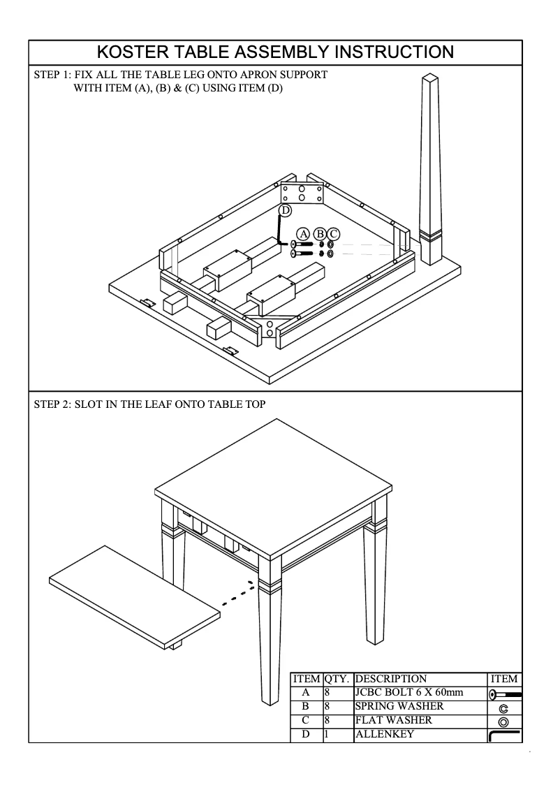 Página nº 1 - Manual de usuario Talgø Koster (80x80)