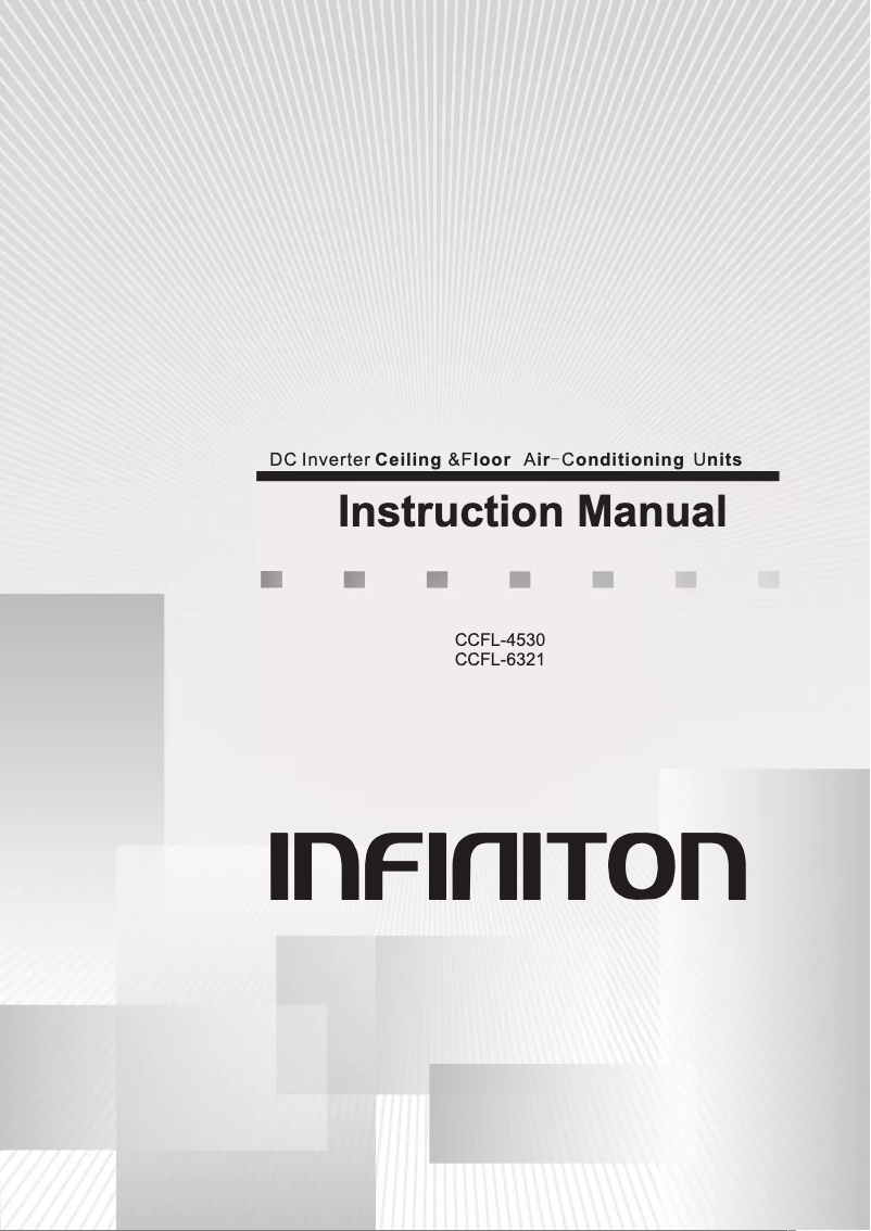 Página 1 del manual Manual de usuario Infiniton CCFL-6321