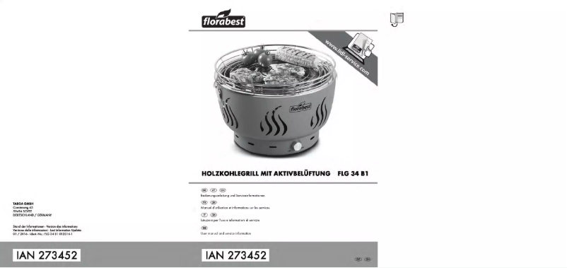 Imagen de la primera página del manual del dispositivo FLG 34 B1