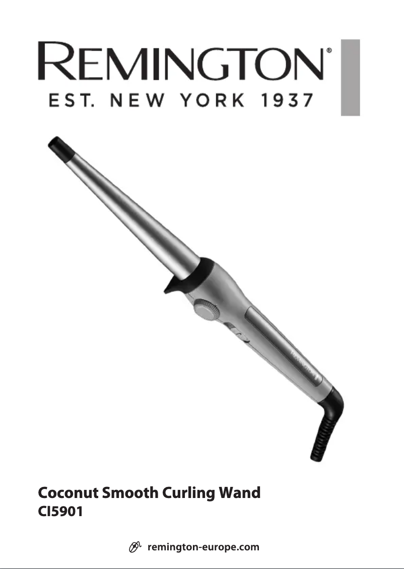 Imagen de la primera página del manual del dispositivo Coconut Smooth CI5901